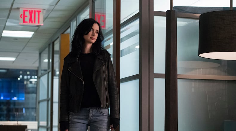 Krysten Ritter stars in “Marvel’s Jessica Jones.” Contributed by David Giesbrecht/Netflix