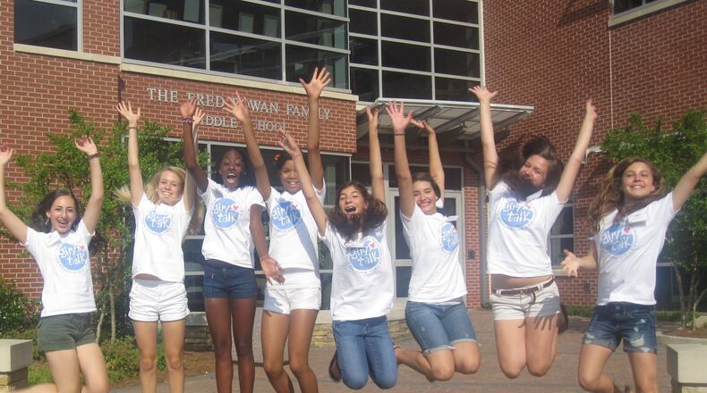 The mentoring program Girl Talk is among the nonprofits hoping to benefit from Georgia Gives Day on Tuesday, Nov. 28. CONTRIBUTED BY GIRL TALK