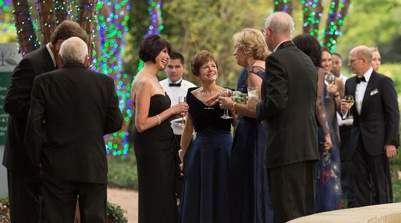 Atlanta’s Garden of Eden Ball, held at the city’s botanical garden, is one of the city’s most anticipated social events. (Courtesy of Atlanta Botanical Garden)