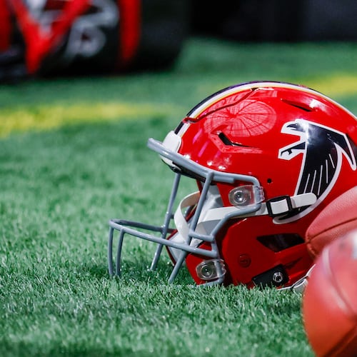 Kicker Parker Romo is set to sign with the Atlanta Falcons for their practice squad Tuesday, according to NFL media. (Miguel Martinez/AJC 2024)