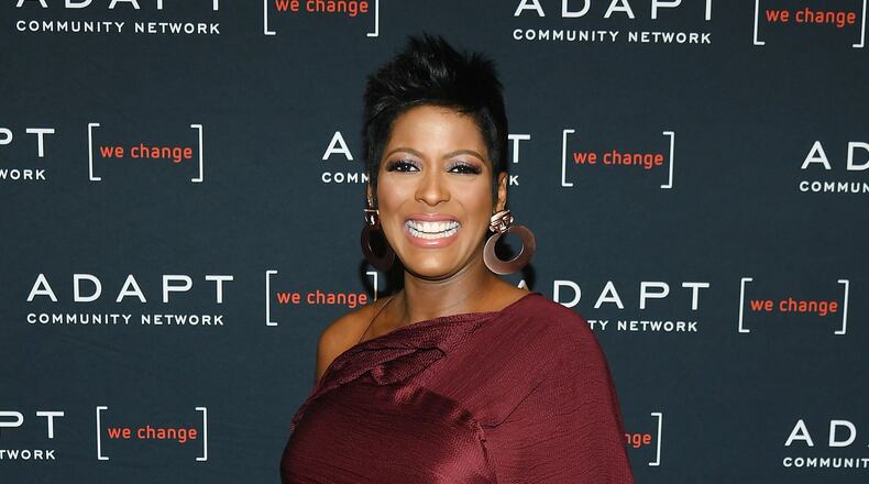 Tamron Hall welcomed her first child with her husband, Steven Greener, according to an April 25 Instagram post.