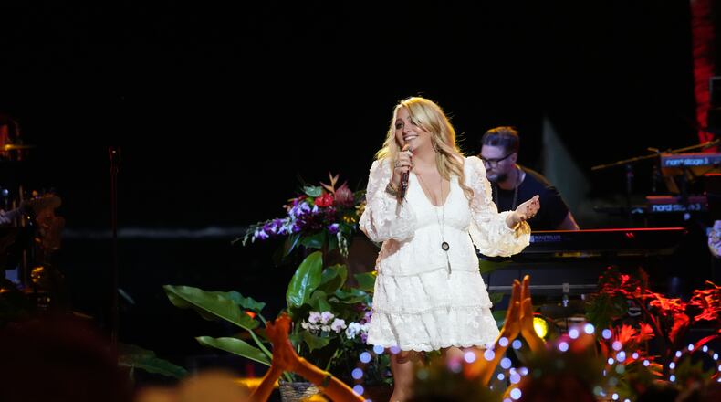 HunterGirl performs as "American Idol" returns to Aulani, A Disney Resort & Spa in Ko Olina, Hawaii, to kick off two nights of spectacular performances by the Top 24. (ABC/Karen Neal)