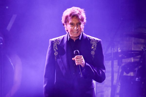 Not only does he write the songs, but Barry Manilow still performs them. (Richard Shotwell/Invision/AP)