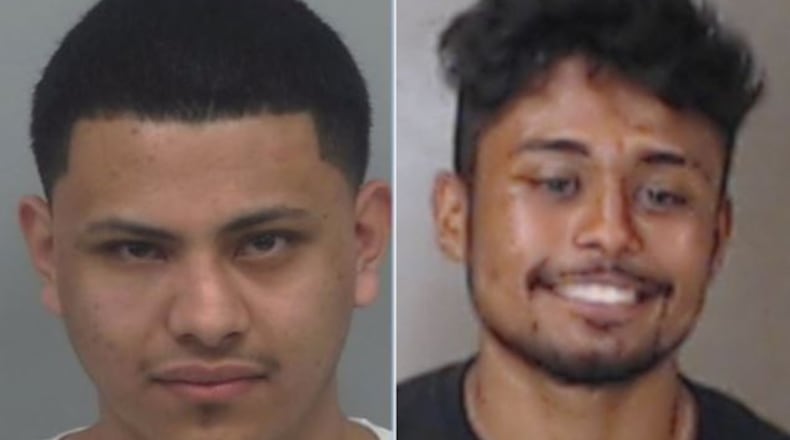 Humberto Lorenzo Barcenas (left), Enrique Segura Diaz