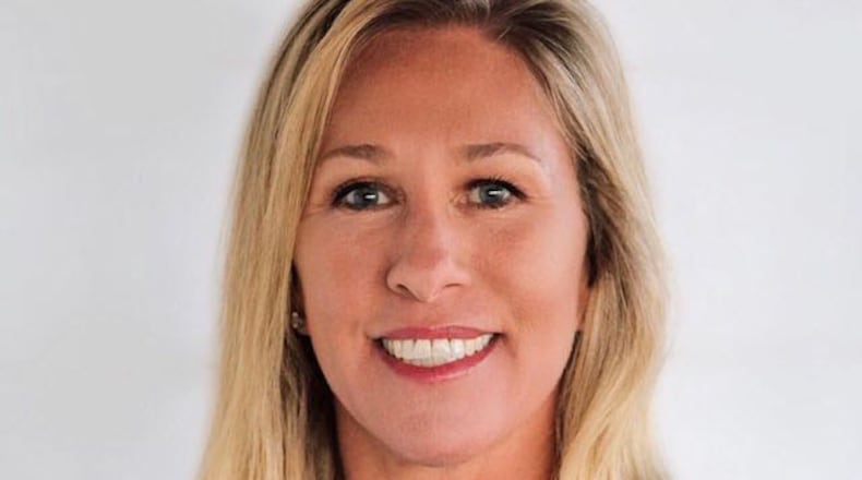 6th District GOP candidate Marjorie Taylor Greene.