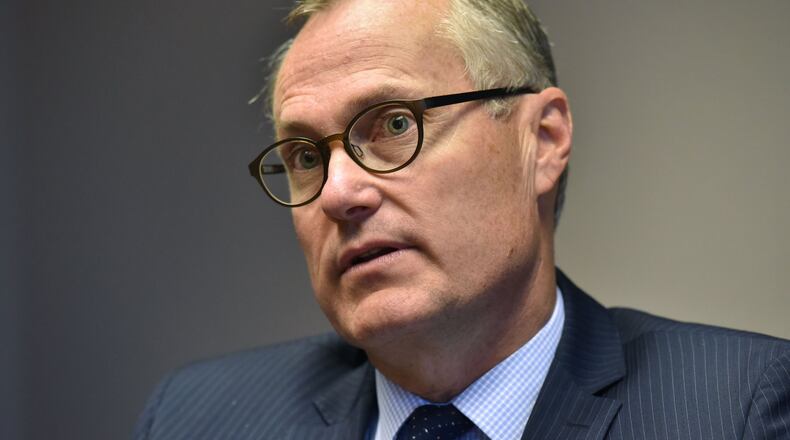 In announcing his campaign for governor, Lt. Gov. Casey Cagle said he plans to focus on job creation, tax cuts and reducing the state’s high school dropout rate. HYOSUB SHIN / HSHIN@AJC.COM
