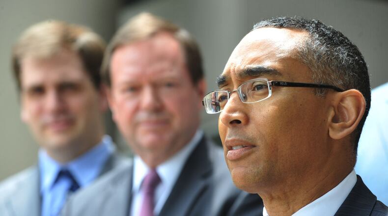 On Wednesday, Jan. 22, 2014, suspended DeKalb County CEO Burrell Ellis (see here in June, 2013) said District Attorney Robert James is mounting a politically motivated prosecution and breaking the law doing it. In response, James has accused Ellis of lodging “baseless allegations” designed to damage him politically and asked a judge to make him stop.
