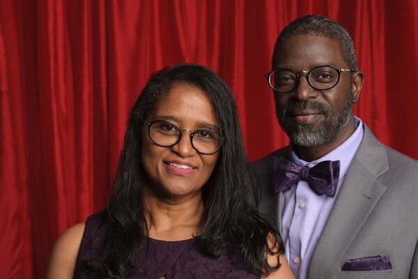 Derrick Cameron, right, with his wife Kim, is one of more than 153,000 Americans estimated to be diagnosed with colorectal cancer in 2023.