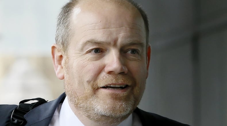 CNN president Mark Thompson in 2023. AP PHOTO