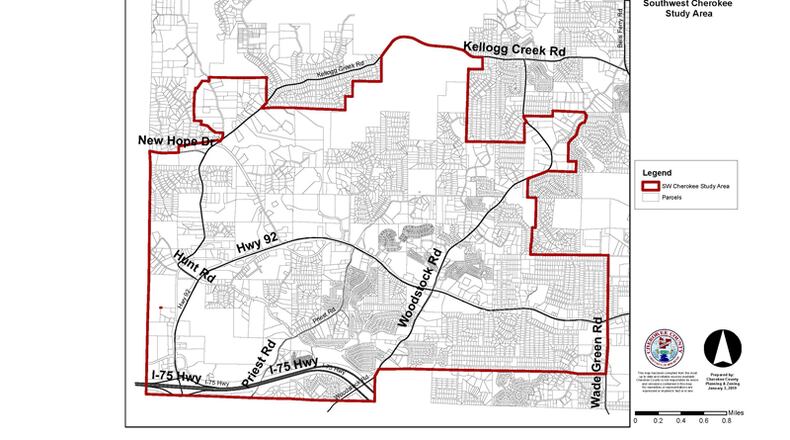 Southwest Cherokee County is the subject of three public meetings in coming weeks as the county seeks resident participation in the preparation of a Southwest Cherokee Area Plan. CHEROKEE COUNTY