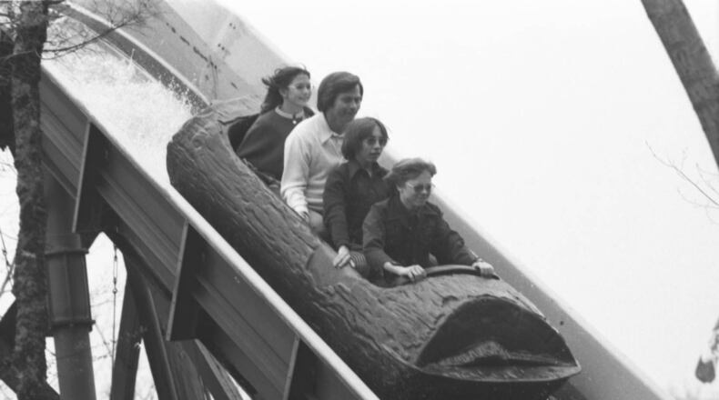 Six Flags Over Georgia has offered thrillseekers nonstop fun since its doors opened to more than 3,000 visitors on June 16, 1967, in Austell. Although the amusement park has changed quite a bit over the years, it remains a popular destination. Here’s a look back at Six Flags through the years. Pictured here: Visitors at the park on March 28, 1975.