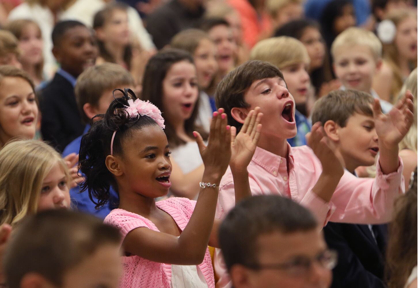 Summit Hill Elementary School holds celebration for departing fifth-graders