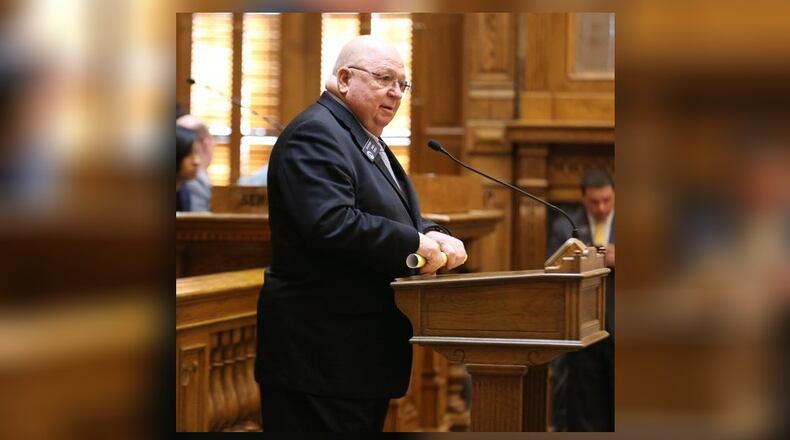 Senate Retirement Chairman Ellis Black, R-Valdosta, sponsored one of the bills to change the pensions of lawmakers.