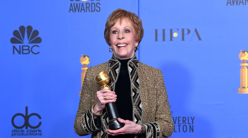 BEVERLY HILLS, CA - JANUARY 06:  First-ever Golden Globe television special achievement award, named after her, recipient actress Carol Burnett poses in the press room during the 76th Annual Golden Globe Awards at The Beverly Hilton Hotel on January 6, 2019 in Beverly Hills, California.  (Photo by Kevin Winter/Getty Images)