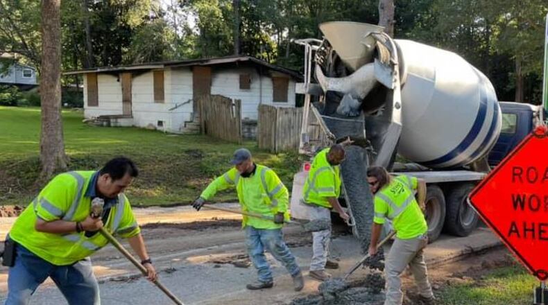 Duluth recently approved a contract with Stewart Brothers for the 2022 Local Maintenance Improvement Grant full depth reclamation and paving of nine city streets. (Courtesy Stewart Brothers Paving)