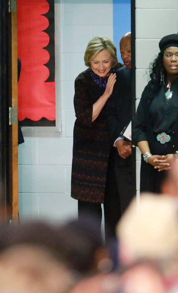 Oct. 30, 2015, Hillary Clinton in Atlanta