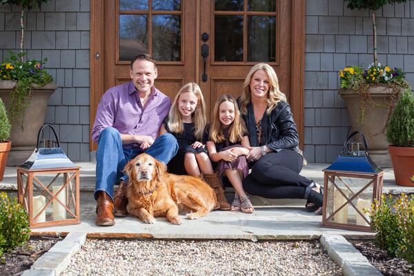 Chris and Valerie Williams moved into the 1972 ranch in 2015 with their daughters Ashlynn, 9, and Adyson, 7, and their 10-year-old golden retriever, Georgia. Chris works for Autodesk and Valerie works in medical device sales.
