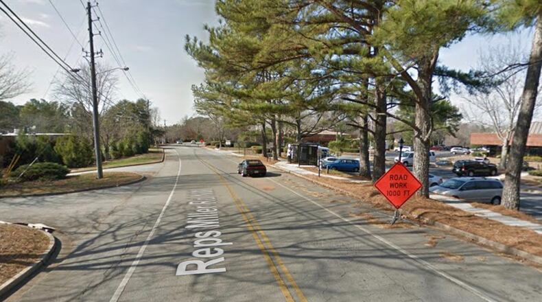 Reps Miller Road in Norcross will be closed to through traffic starting June 25 through the beginning of August for pavement work. Google Maps