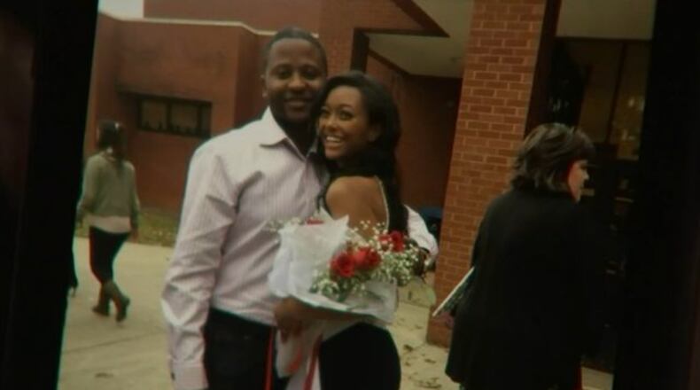 Ronald Toussaint and his 17-year-old daughter Ariell.