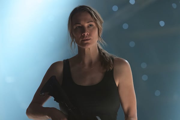 Yvonne Strahovski stars in "Teacup," a horror thriller that debuted last October and was nixed in January. (Mark Hill/Peacock/TNS)