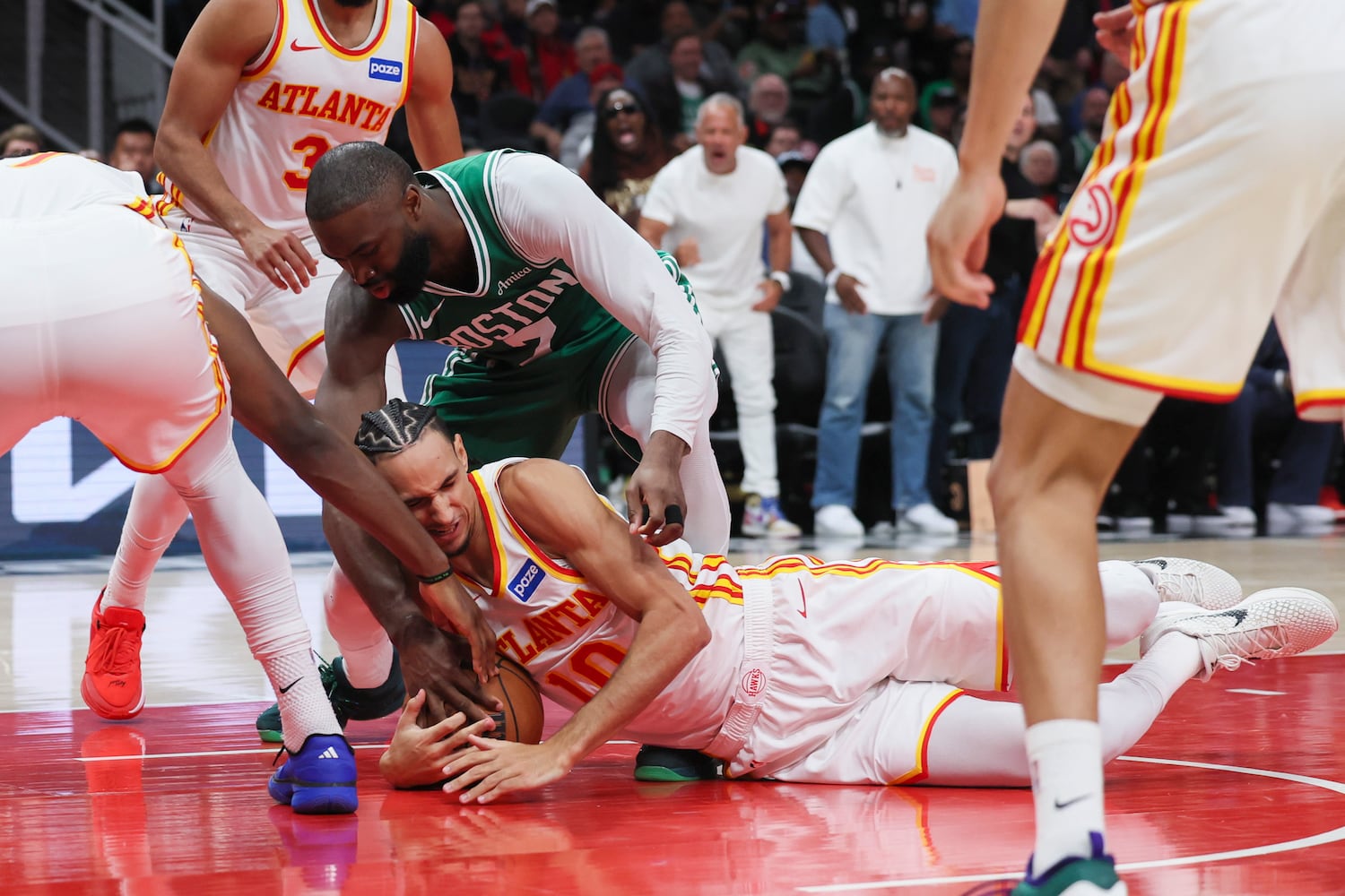 Atlanta Hawks host the Boston Celtics