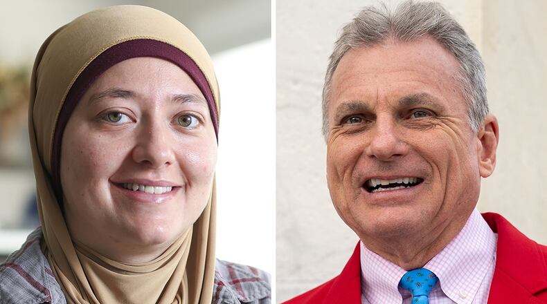 State Rep. Ruwa Romman, a Democrat from Duluth, and U.S. Rep. Buddy Carter, a Republican from St. Simons Island, are fans of music streaming.