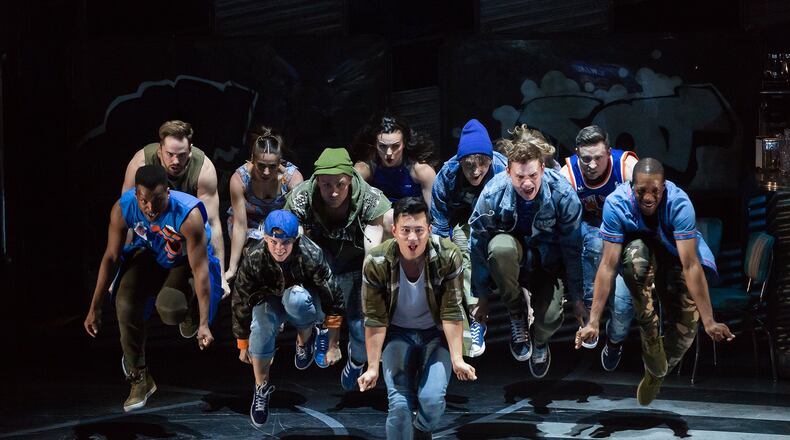 Brian Vu (center) will perform as Riff in the Atlanta Opera’s upcoming production of “West Side Story.” Contributed by Lynn Lane
