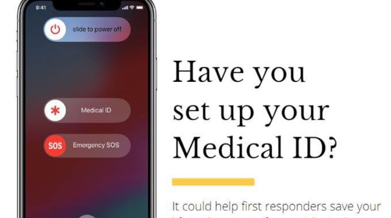 The Duluth Police Department is helping citizens by providing information on how to set up the Medical ID feature on smart phones. (Courtesy Duluth Police Department)