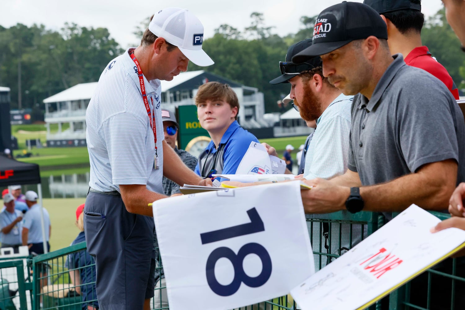 Practice round FedEx PGA Tour Championship