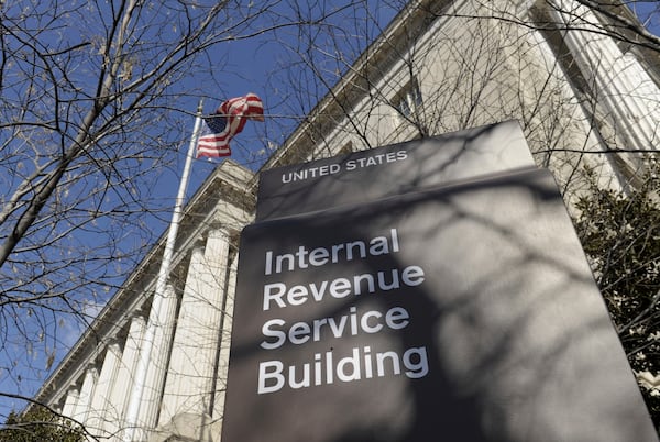 FILE - This March 22, 2013, file photo shows the exterior of the Internal Revenue Service building in Washington. (AP Photo/Susan Walsh, File)