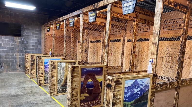 American Axes opened to the public Jan. 10 at 821 Livingston Court Suite G in Marietta.