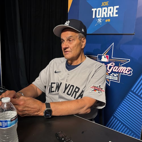 Baseball Hall of Famer Joe Torre will be an honorary coach at the All-Star Game. Torre was both a player and manager for the Atlanta Braves. (Ken Sugiura/AJC)