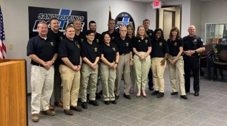 Sandy Springs is accepting applications for the next Citizens Police Academy scheduled to begin Sept. 14. (Courtesy City of Sandy Springs)