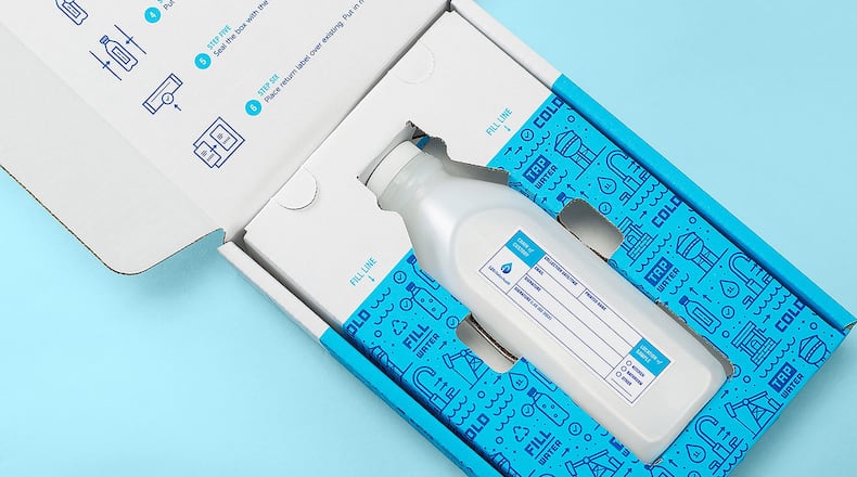 Water testing kits show a snapshot of what s in your water when the test was taken. (120WaterAudit)