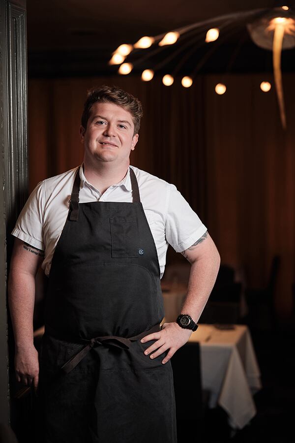 Joseph Harrison was announced as Aria's executive chef in June 2025; he left the position less than a year later. (Courtesy of Brandon Amato)
