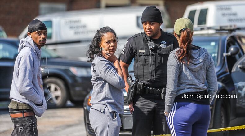 A man was killed inside an apartment on Abbeywood Road on Thursday morning.