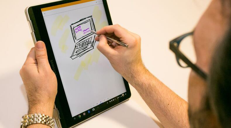 The Samsung Chromebook Pro will make a believer out of many Chromebook skeptics by offering great value, features and performance for a budget-priced laptop. (Sarah Tew/CNET/TNS)