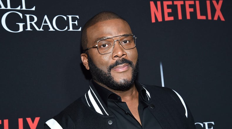Writer-director-actor Tyler Perry attends the premiere of Tyler Perry's "A Fall from Grace," at Metrograph, Monday, Jan. 13, 2020, in New York. (Photo by Evan Agostini/Invision/AP)