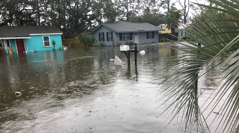 Irma brought even worse flooding than Matthew did in October 2016. Photo: Courtesy of Cheryl McDaniel