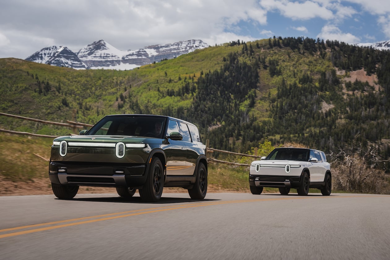 Rivian in June began public customer deliveries of its new R2 mid-size SUV, a vehicle model the company plans to build in Georgia at its future plant. (Courtesy of Rivian)