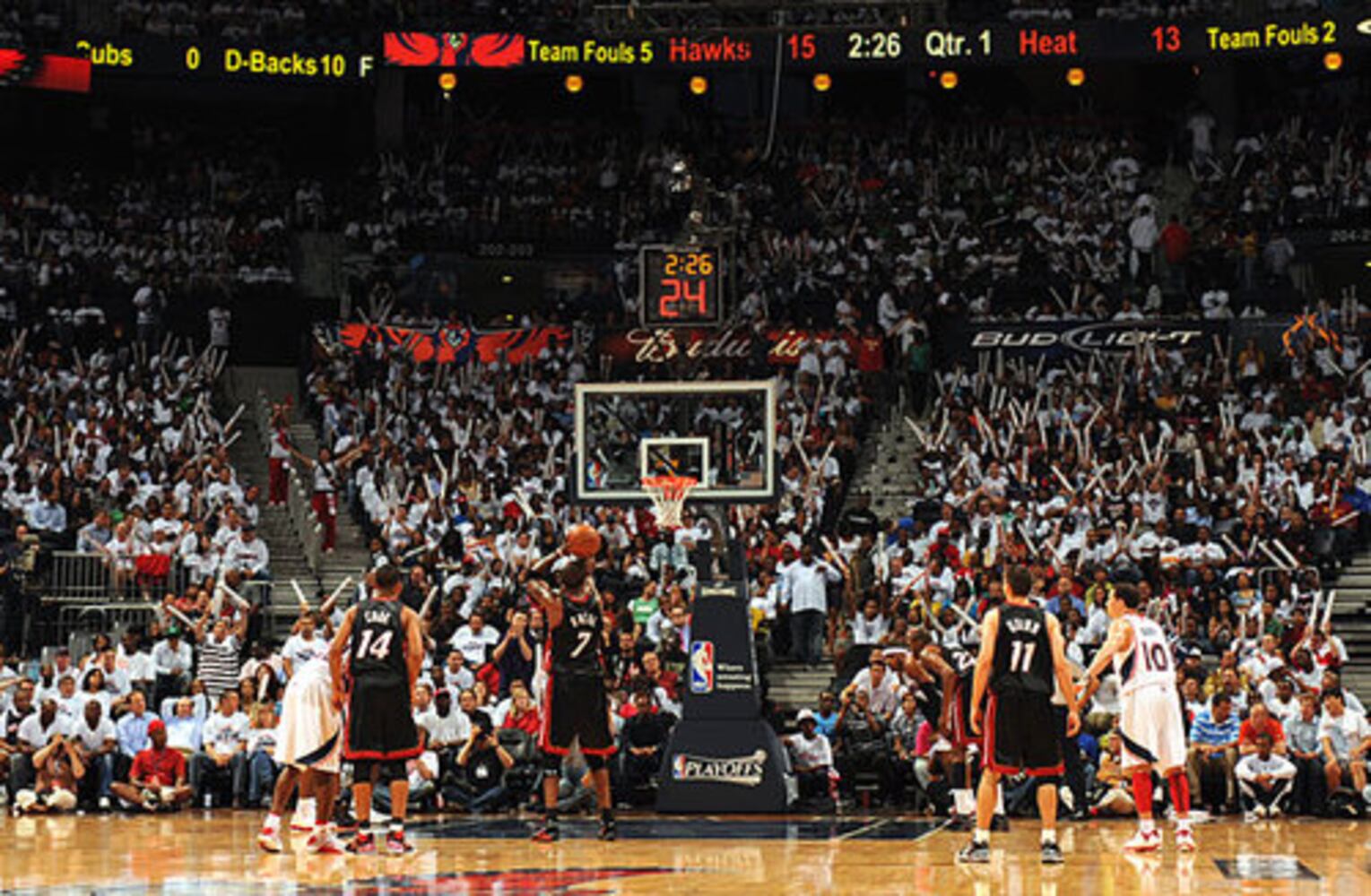 NBA Playoffs: Heat at Hawks, Game 5
