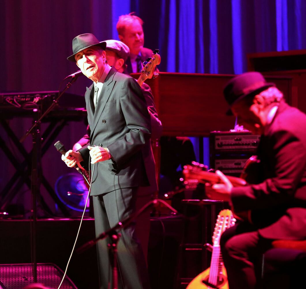 Leonard Cohen performs at the the Fox Theatre