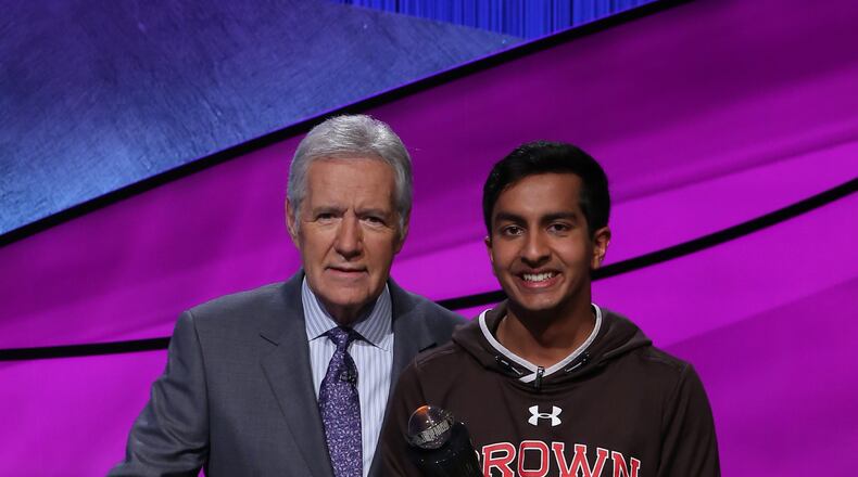 Alex Trebek with Dhruv Gaur