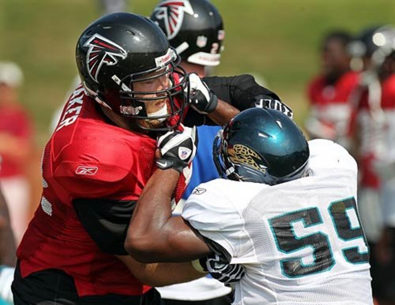 Atlanta Falcons, Jacksonville Jaguars combined practice