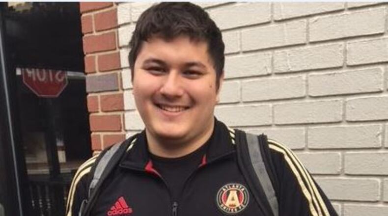 Georgia Tech's Matt Wolfsen discovered Tech was monitoring his social media after requesting his student records through the Family Educational Rights and Privacy Act. (AJC Photo/Maureen Downey)