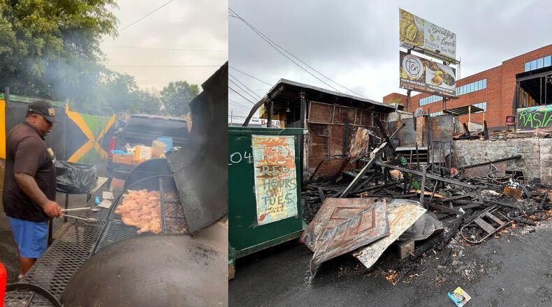 Chef Jay John, owner of the destroyed Dat Fire Jerk Chicken, said he is confident in his ability to continue operating his restaurant as usual.