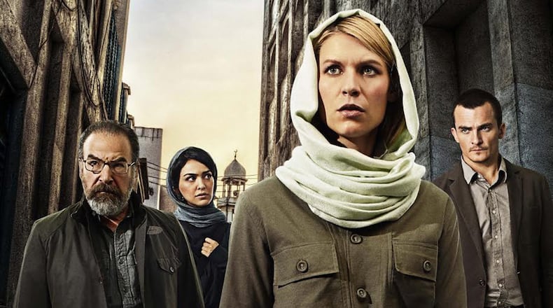 From left, Mandy Patinkin, Nazanin Boniadi, Claire Danes and Rupert Friend costar in Showtime's "Homeland," returning for its fourth season on Sunday. (Jim Fiscus/Showtime/MCT) ** OUTS - ELSENT, FPG, TCN - OUTS **
