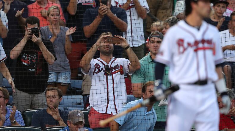 Atlanta fans will be intently watching hometown shortstop Dansby Swanson, just as they were during his Major League debut last August. (Curtis Compton /ccompton@ajc.com)
