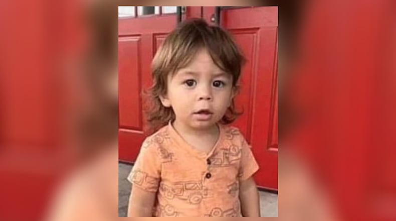Twenty-month-old Quinton Simon was reported missing Oct. 5 and is now believed to be dead, police said Wednesday.