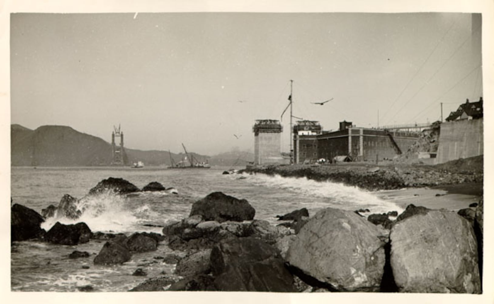Just Underway: The early years of the Golden Gate Bridge construction